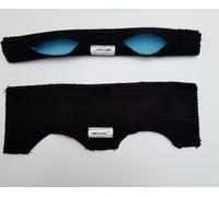 3M SPEEDGLAS 9000/9002/100V/SL COTTON FLEECE SWEATBANDS 168010 PACK OF 2