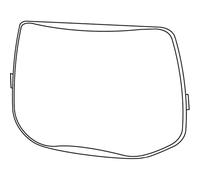 3M Speedglas 9100 Welding Helmet Outside Protection Plate 06-0200-52, Scratch Resistant, 10 ea/Bag