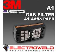 3M Speedglas A1 Organic Gas Filter - Adflo PAPR Air Respirator System - 837542