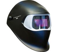 3M Speedglas Welding Helmet 100, Auto-Darkening Welding Mask with Five Adjustable Dark Shades (8-12), Adjustable Head Suspension for Comfortable Wear, Black