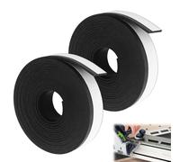 3m Splinter Guard, Guide Rail Replacement Strips for Woodworking Projects, 2PCS Clear Splinterguard for FS/2, FS/2 KP, FSK Guide Rails, Replacement Anti-Splinter Edge Strip Compatible with 495207 Trac