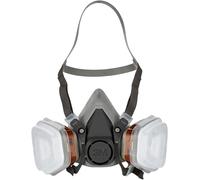 3M Spray Paint Respirator Half-mask 6002C with Removable Filters, Protection Le