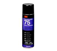 3M Spray75 Repositionable Adhesive, 500 ml, Clear