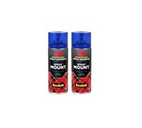 3M SprayMount Permanent Spray Adhesive, 1 Can 200 ml - Ideal for mock-ups, presentations, school projects, display boards (Pack of 2)