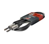 3m Stagg 6.3mm Stereo Jack (M) to Stereo 6.3mm Jack (M) Balanced Cable