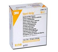 3M Steri-Strip Adhesive Skin Closures R1548, 25 Pieces