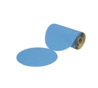 3M Stikit Blue Abrasive Disc Roll 36211 No Hole 6 in 400+ Grade Pack of 100 Automotive Sanding Discs for Coating Removal Body Repair Auto Sand