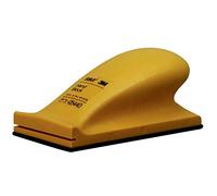 3M Stikit Hand Block - Hand Sanding Block - Hard Density - For Adhesive Backed Sanding Sheets and Rolls - Yellow Sanding Block - 2.75" x 5" - 5440