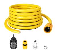 3M Suction Hose, Washer Replacement Hose with Pressure Washer Connector and Filter, Compatible with Bosch AQT Series and Karcher K2 K3 K4 K5 K6 K7 Karcher Series