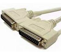 Switchbox Cable 25 pin male to 25 pin male Parallel/Serial 3m