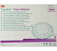 3M Tegaderm High Performance Foam Adhesive Dressing 90619, Heel Design, 5 Pads