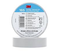 3M Temflex™ 165 165WH6E Electrical Tape Temflex™ 165 White (L x W) 25 m x 19 mm