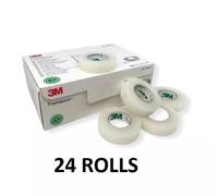 3M TRANSPORE TAPE 1.25CM WATERPROOF FIRST AID MEDICAL SURGICAL TAPE FOR DRESSING