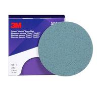3M Trizact 5000 Grit Ceramic Foam Disc, 3 Inch, Pack of 15, Compatible with Angle Grinder