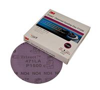 3M Trizact Hookit Clear Coat Sanding Disc, 02095, 5 in, 25 per carton