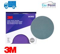 3M Trizact 5000 Grit Ceramic Foam Disc, 3 Inch, Pack of 15, Compatible with Angle Grinder