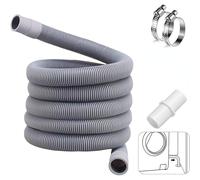 3m Universal Drain Hose, Dishwasher Hose Extension, Washing Machine Drain Hose, Water Drain Hose, Drain Hose, Hose Drain Hose Extension