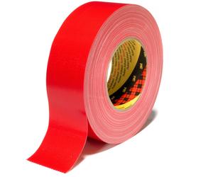 3M Universal High Strength Fabric Tape 389, 50 mm x 50 m, Red