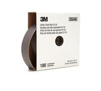 3M Utility Cloth Roll 211K, 180 J-weight, 1 in x 50 yd, ASO, Full-flex