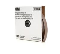3M Utility Cloth Roll 211K, Aluminum Oxide, 1-1/2" Width x 50yd Length, 240 Grit (Pack of 1)