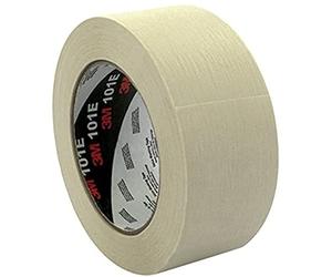 3M UU001577806 101E Value Masking Tape, 48 mm x 50 m, Beige (Pack of 6)