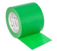 3M™ UV Resistant Masking Tape 2814, Green, 100 mm x 50 m, 0.12 mm, 12 Rolls/Case