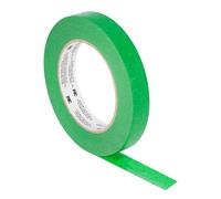 3M™ UV Resistant Masking Tape 2814, Green, 18 mm x 50 m, 0.12 mm, 48 Rolls/Case