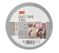 3M 1900 Value Duct Tape, Labelling And Sealing Jobs, Silver-Grey Duct Tape All Repairing, 50 mm X 50 M, 1 X Roll