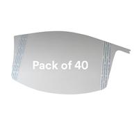 3M Versaflo Peel-Off Visor Covers M-926 for M-925 Standard Visor, 40/Case