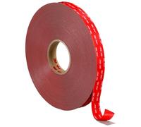 3M VHB 4991F Double Sided Adhesive Tape - Provides adhesion to aluminium, stainless steel, galvanised steel, polycarbonate, ABS - 19mm x 5.5m, Thickness 2.3mm, Grey (1 Roll)