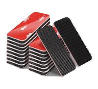 3M VHB Adhesive Velcro Tape, OIHCAZ 10 Pairs Heavy Duty Hook and Loop Strips, 8 X 3cm Waterproof Shooting Sticky Hook Velcro Strips for Home Car Outdoor Wood