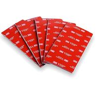 3M VHB Double Sided Acrylic Foam Adhesive Tape Rectangle Water and High Temperature Resistant for Car, Home and Office (25mm x 50mm) (Pack of 15)