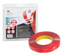 3M VHB 4910F Double Sided Adhesive Tape - Clear construction allowing joining of transparent material and virtually invisible bondline - 19mm x 11m,
