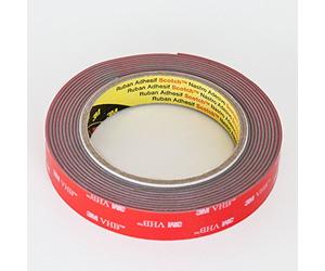3M VHB GPH 160GF Double-Sided Adhesive Tape 19 mm x 3 m 1.6 mm Thickness Grey