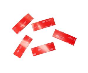 3M VHB Mounting Tape 4905 2"""" x 2"""" 5 Pieces Clear Double-Sided Permanent High Strength Long-Term Durability