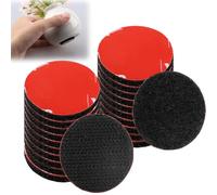 3M VHB Self Adhesive Velcro Pads, OIHCAZ 20 Pack Waterproof Heavy Duty Hook and Loop Sticky Dot (Φ3cm), Shooting Strong Sticky Hook Velcro Tapes for Home Car Outdoor Wood Phone Holder