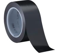 3M Vinyl Tape 471, 1/2 in x 36 yd, Black, 1 Roll, Black Floor Tape, Paint Alternative for Floor Marking, Social Distancing, Color Coding, Safety Marki
