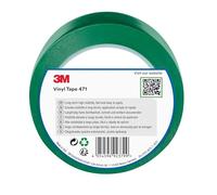 3M Vinyl Tape 471, 50 mm x 33 m, Green