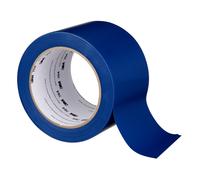 3M Vinyl Tape 764 General Purpose 3 in x 36 yd Blue 1 Roll Light Traffic Floor Marking Tape for Social Distancing Color Coding Safety Bundlin