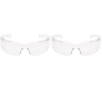 3M Virtua AP Safety Glasses, Anti-Scratch, Clear Lens, 71512-00000 (Pack of 2)