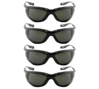 3M Virtua CCS Protective Eyewear, Foam Gasket, Anti Fog Lens, Gray, 4-Pack