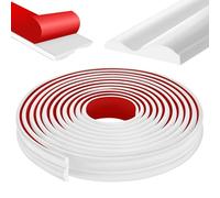 3M Wall Molding Trim, TPE 32mm Peel and Stick Wall Moulding Panels - Paintable Flexible Self Adhesive Moulding Trim for Laminate Floor, Tile, Ceiling & Cabinet DIY Home Decoration