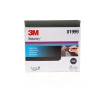 3M Wetordry Abrasive Sheet 01999 3000 9 in x 11 in 50 sheets per carton