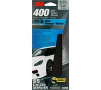 3M Wetordry Sandpaper 03018 400 Grit 3 2/3 in x 9 in 5 Sheets Per Pack
