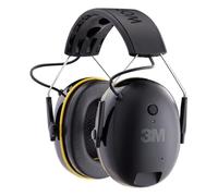 3M WorkTunes Connect, Bluetooth Ear Defenders Wireless, 90543EC1, Hearing Protector Earmuffs, Connect your Mobile Phone, 30+ hours battery life, Rechargeable, (94-105 dB), Black, 4.02x7.44x5.91