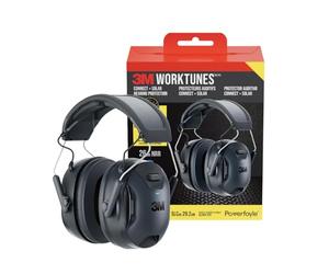 3M WorkTunes Connect + Solar Wireless Hearing Protector with Bluetooth Technology, Bluetooth Hearing Protection with a 26 dB Noise Reduction Rating
