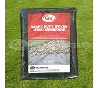 (3M x 10M) 10M Long Groundmaster Heavy Duty Weed Control Fabric Ground Cover Membrane