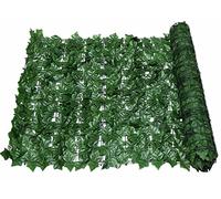 3M x 1M Artificial Ivy Fence Screen Hedge, Artificial Screening Garden Fence Roll Privacy Screen Wall Cover False Ivy Trellis UV Fade Protected Decor