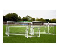 3m x 2m Match Approved Football Goal Post Spare Net - All Weather Outdoor Rated