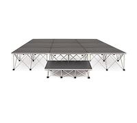 3m x 3m Portable Stage Kit by Gear4music, 40cm